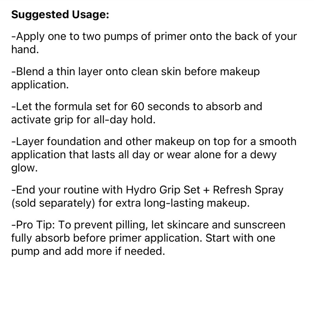 Milk Makeup Hydro Grip Primer travel size - Picture 3 of 3